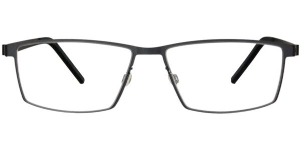 4316 Full Rim Matte Black Rectangle