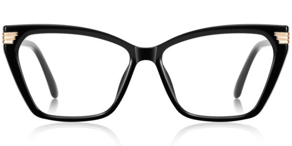 7956 Full Rim Black Square