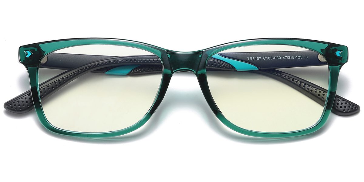 7345 Full Rim Black Rectangle - Image 4