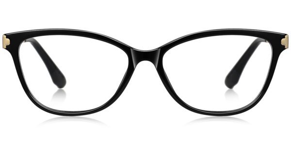 7902 Full Rim Black Rectangle