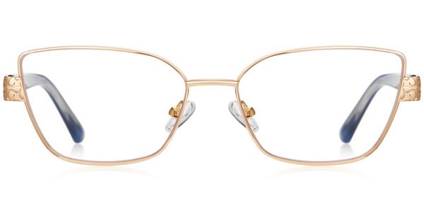 7800 Full Rim Gold Cat Eye