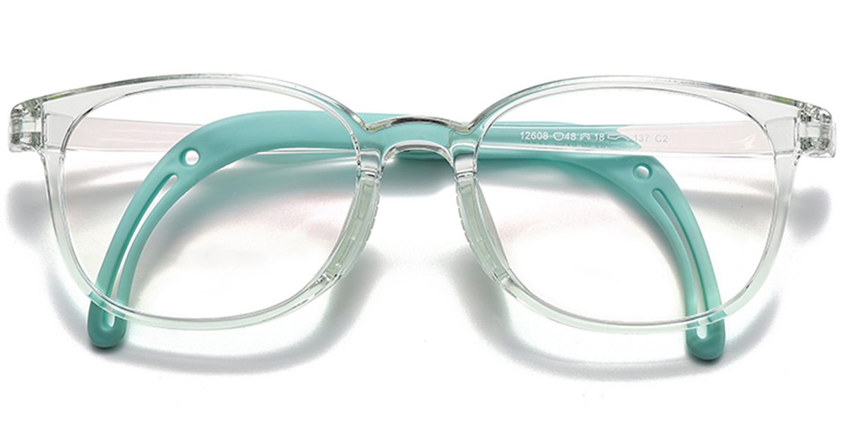 7128 Full Rim Black Rectangle - Image 3