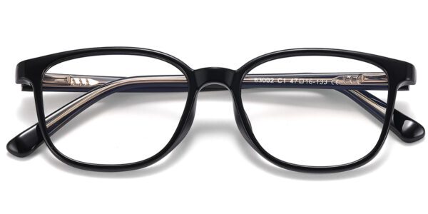 4564 Full Rim Black Square