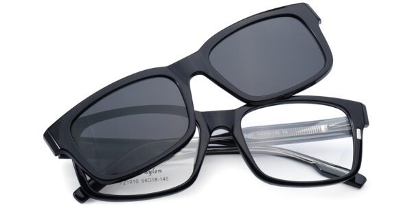 7617 Full Rim Black Square