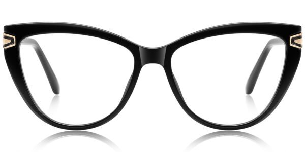 7964 Full Rim Black Cat Eye