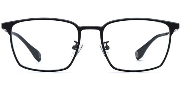 7391 Full Rim Black Rectangle