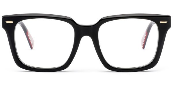 6443 Full Rim Black Square