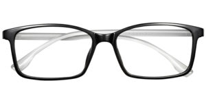F-2177 Full-Rim Pattern-Grey Rectangle