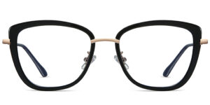 F-2844 Full-Rim Black Square