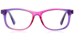 F-3928 Full-Rim Pattern-Pink Rectangle