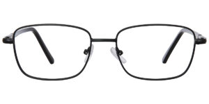 F-6690 Full-Rim Black Rectangle